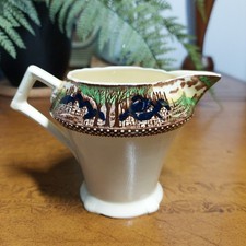 Vintage Myott England’s Countryside Jug Creamer – Made in England Pottery