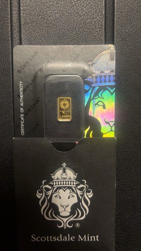 Scottsdale mint lion gold - mint, 1g