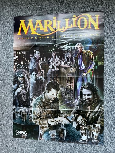 Marillion double sided poster - double,