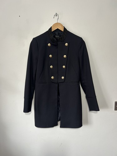 Zara navy military - navy, coat