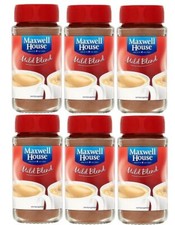 6 x Maxwell House Coffee Powder Mild - 100Gm
