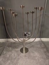 Vintage Conran HABITAT Klein 9 Arm Tea Light Candelabra Candle Holder - 60cm