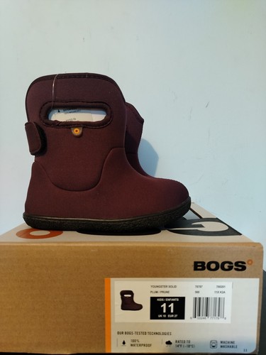 Bogs youngster solid - youngster, plum