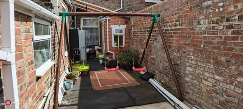 Used outdoors swing - used,