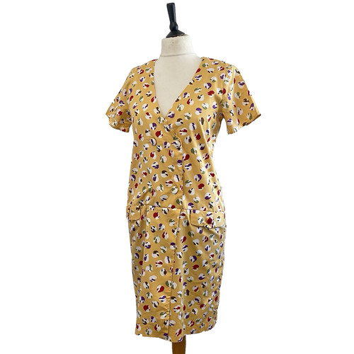Vintage 1980s abstract dress - abstract,