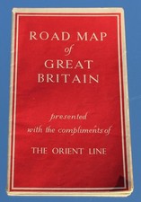 ORIENT LINE FINE FOLD OUT MAP
