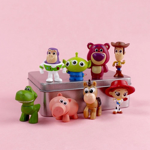 8pcs toy story - story, figures