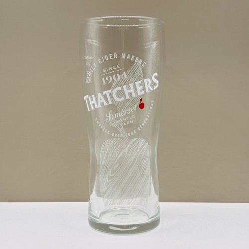 Thatchers cider pint glass - thatchers,