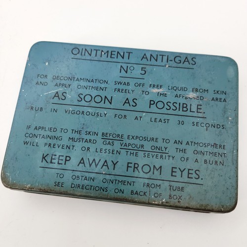Ww2 1943 anti gas ointment - -,
