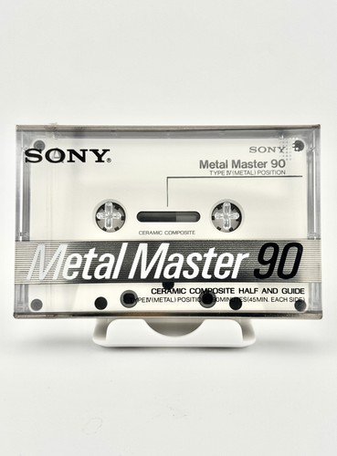Sony metal master cassette - sony,