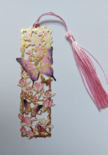 Metal Bookmark. Intricate cut