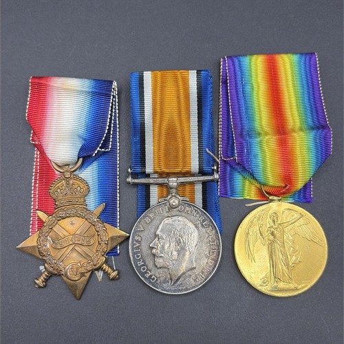 4281 ww1 medal trio 5871 - s.4281, j.5871