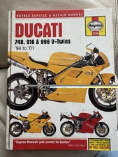 Haynes Manual for Ducati 748