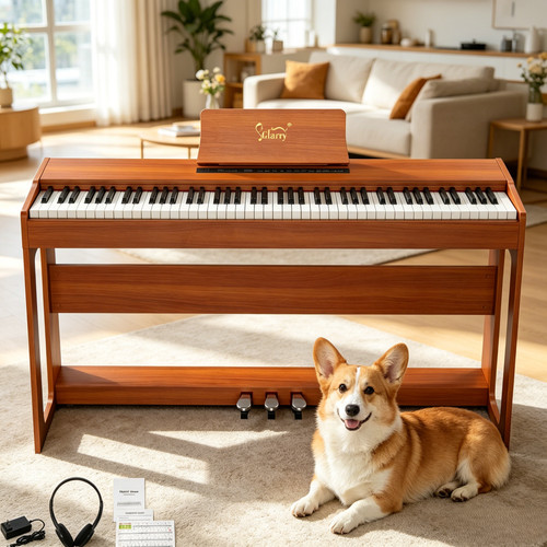 Glarry keys weighted - glarry,