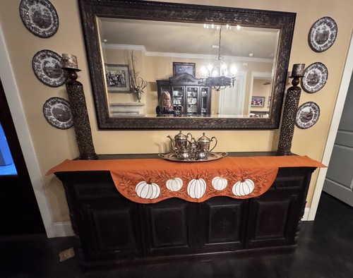 Shabby chic mantle buffet - chic,