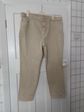 TU girlfriend cream denim jeans Size 22 (fits Size 20)