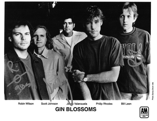Gin blossoms signed 8x10 - *,