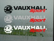 Vauxhall Sport, Motorsport decals Stickers Insignia  Astra Corsa Vectra Mokka x2