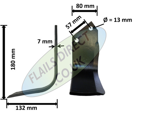 Rotavator blades suit - blades, to