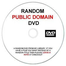 Random Public Domain Film Supplied On DVD Free UK Post - READ LISTING DEATILS