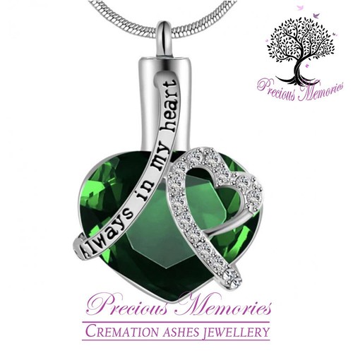 Silver cremation ashes urn - cremation,