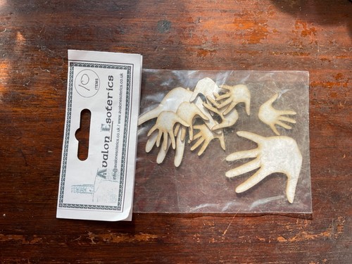 Wooden hands to - to, decorate