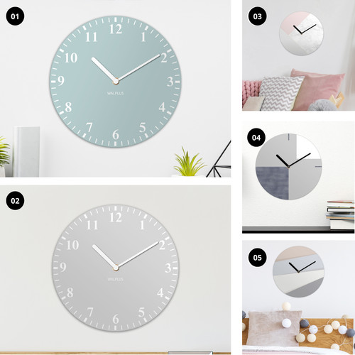 30cm large wall - 30cm, clock