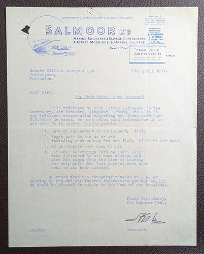 1951 salmoor ltd marine - salmoor, ltd.