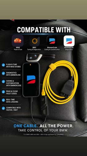 Bmw enet cable usb c - usb-c, coding