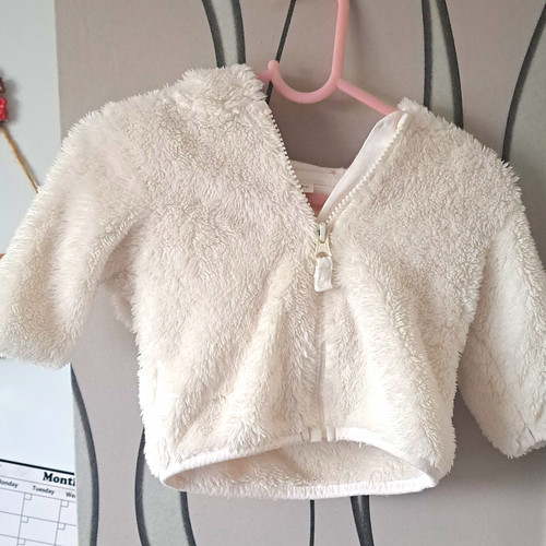 Next baby white - white, fleece