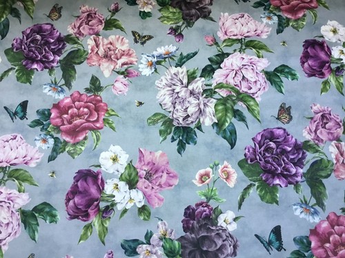 Sanderson curtain fabric - curtain,