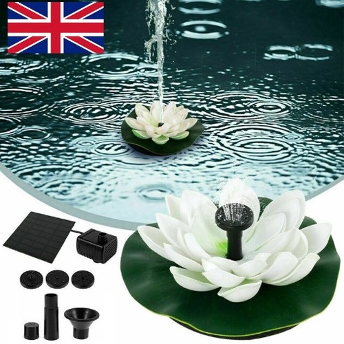 Solar powered fountain - fountain, water