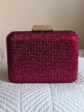 Olga Berg Crystal Pod Clutch
