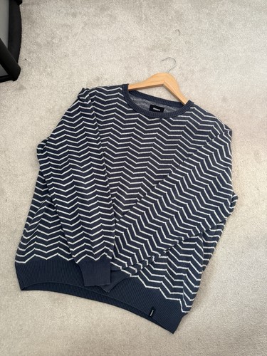 Finisterre striped navy - finisterre, cotton