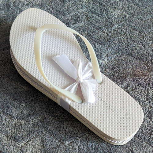 Primark white flip flop - primark, flip-flop