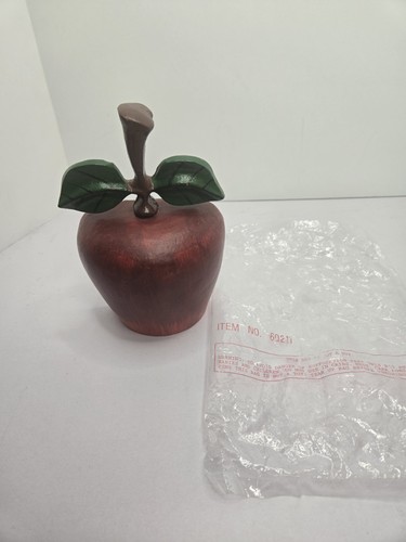 Heavy cast iron red apple - cast,