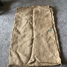 Hessian Sack Howrah jute sack Food grade large Vintage 31 ins long 20 ins wide 