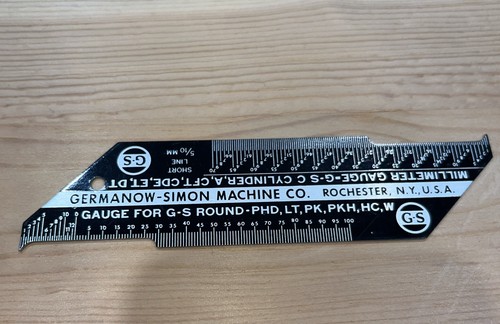 Vintage watch crystal gauge - vintage,
