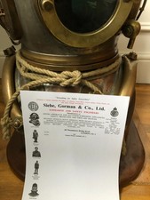 Repro Vintage 1930's Siebe Gorman Headed Notepaper