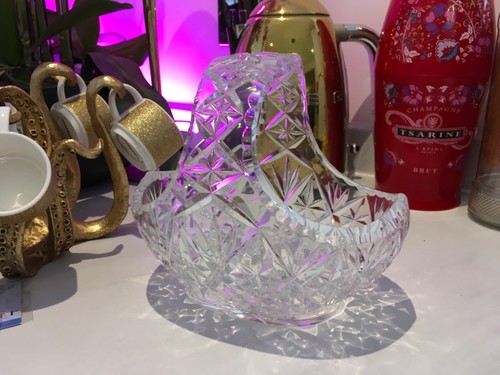 Vintage cut lead crystal - cut,