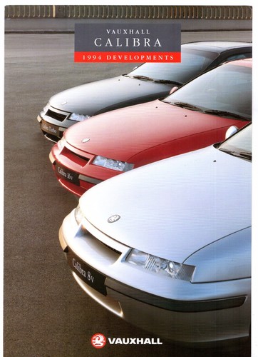 Vauxhall calibra specification - calibra,