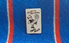 VINTAGE GLASGOW RANGERS "GLASGOW RANGERS TEDDY BEARS" PIN BADGE RARE L@@K!