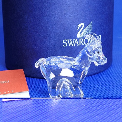 Swarovski crystal zodiac goat - crystal,
