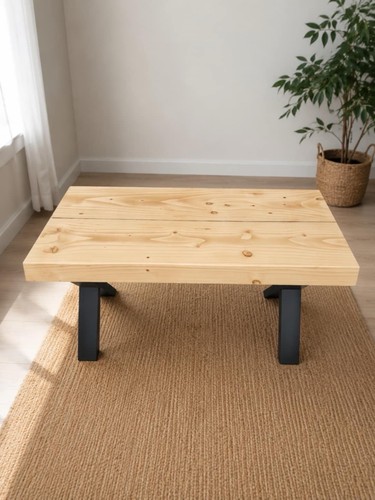 Chunky rustic solid wood - rustic,