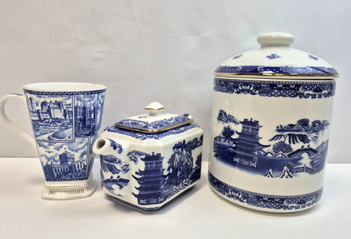 Ringtons willow pattern - ringtons, tea