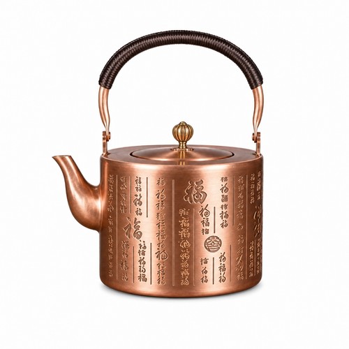 Handmade teapot engraved - handmade,