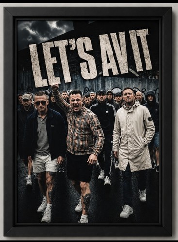 Football hard man inspired - hard,
