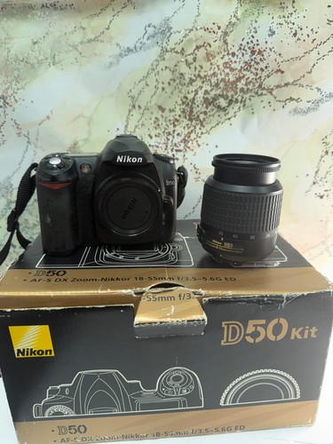 Nikon d50 kit sdx zoom - d50, af-sdx