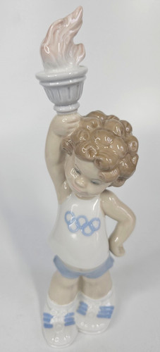 Lladro olympic puppet - lladro,