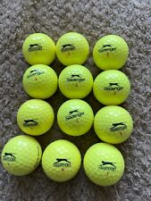 12 yellow pearl @ A grade Slazenger golf balls